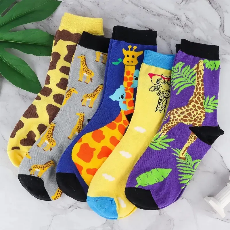 Забавни дамски чорапи с животни